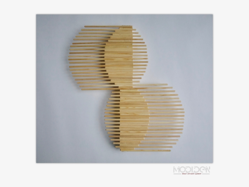 Diy Wooden Stick Wall Decoration - Stick Decoration, transparent png download