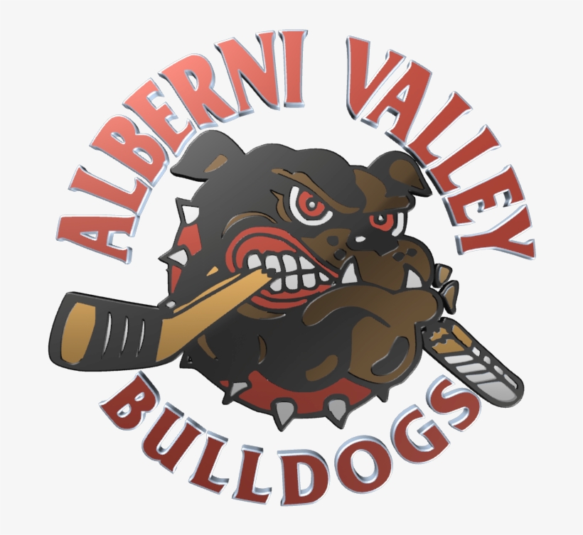 I Don't Know Exactly What This Means, But My Initial - Alberni Valley Bulldogs Logo, transparent png download