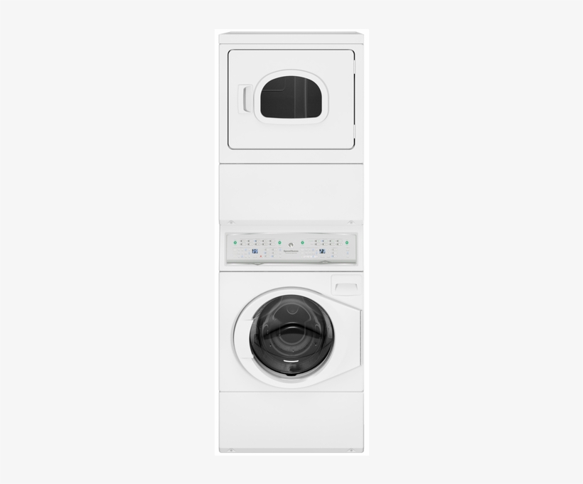 Speed Queen Frontload Stacked Washer/dryer - Electric, transparent png download