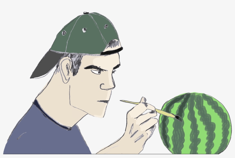 Just My Watermelon - Watermelon, transparent png download