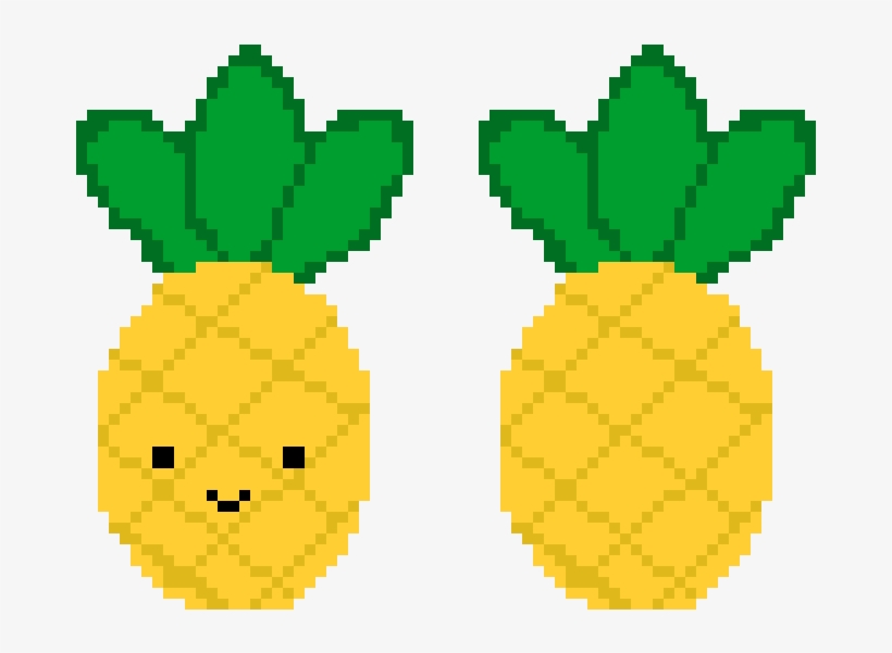Pineapple - Pixel Art Pineapple, transparent png download