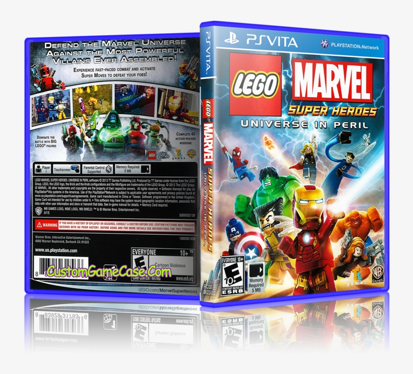 Lego Marvel Super Heroes Universe In Peril - Warner Home Video Lego Marvel Superheroes Ps Vita, transparent png download