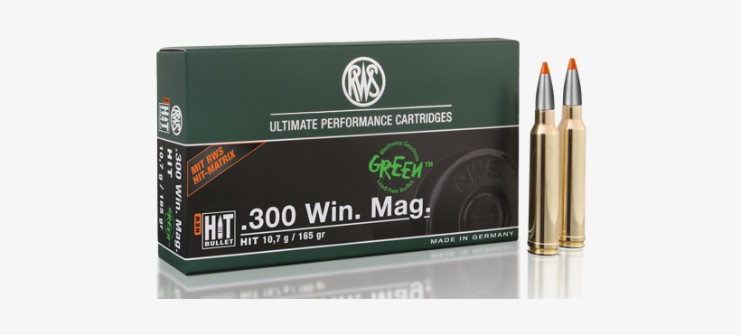 Lead-free With Powerful Shock Effect - 7x57r Rws T Mantel, transparent png download