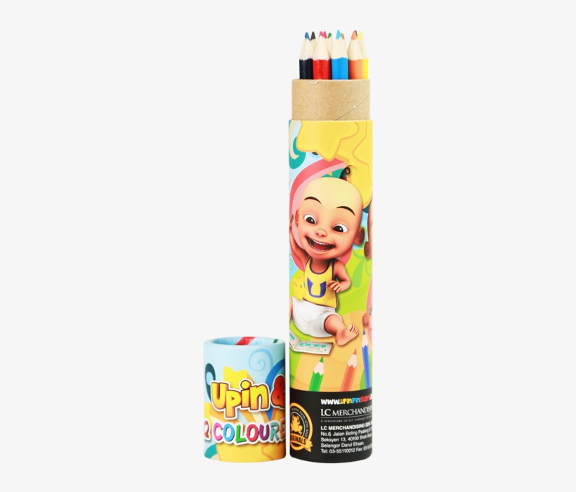 Tubecolouredpencils Doodle - Upin & Ipin Stationery Set, transparent png download