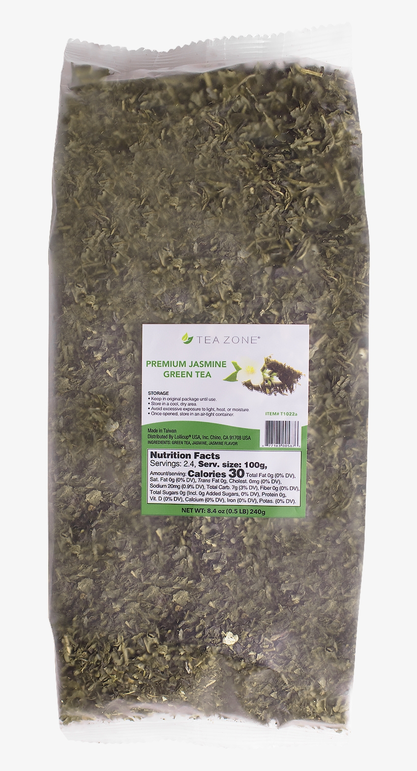 Tea Zone Premium Jasmine Green Tea Leaves - Tea, transparent png download