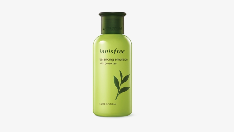 Balancing Emulsion With Green Tea, , Large - Green Tea Innisfree Balancing Lotion Png, transparent png download