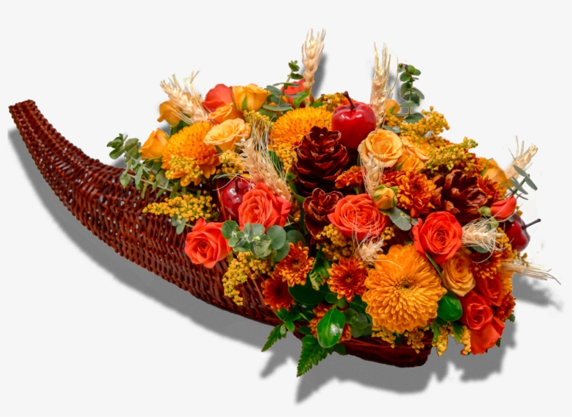 Autumn Breeze Floral Cornucopia - Autumn, transparent png download