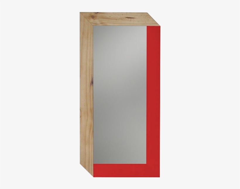 Espelho Elle - Vermelho - Red, transparent png download