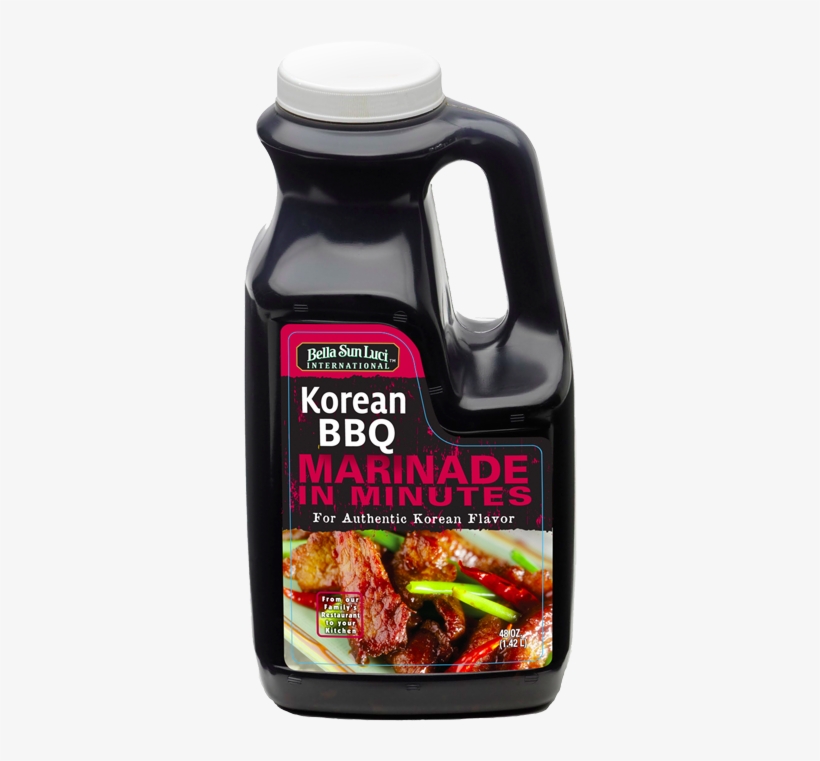 Korean Bbq Meat Marinade Retail Pack 48 Oz - Bella Sun Luci Marinade, In Minutes, Korean Bbq - 12, transparent png download