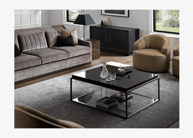Square Wood Small Table - Coffee Table, transparent png download