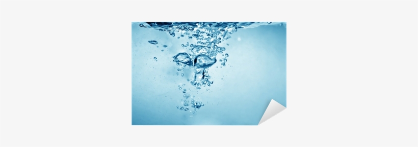 Vinilo Pixerstick Burbujas De Agua De Fondo • Pixers® - Drop, transparent png download