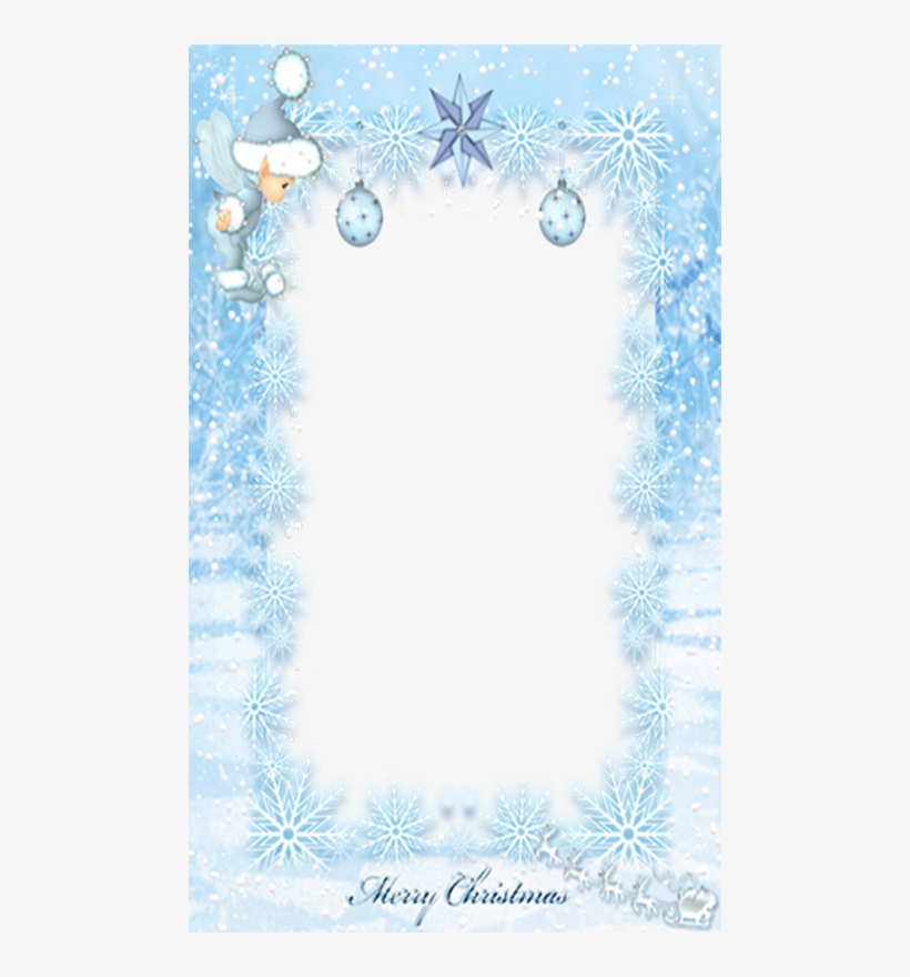 Gold Snow Frame Png, transparent png download