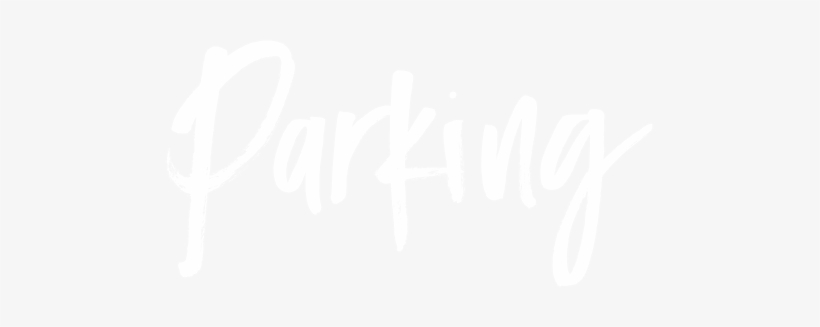 There Are Many Free Public Parking Lots And Parking - Calligraphy, transparent png download