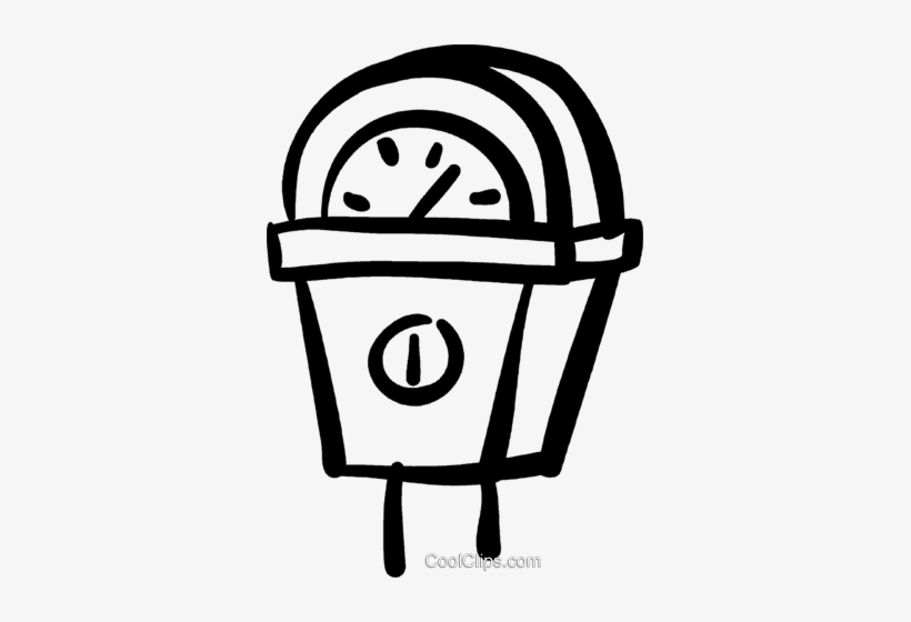 Parking Meter Royalty Free Vector Clip Art Illustration - Parking Meters Clip Art Png, transparent png download