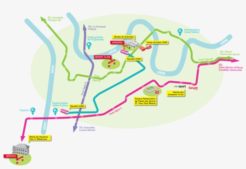 Parking In The Relay Car Parks Is Free For Holders - Diagram, transparent png download