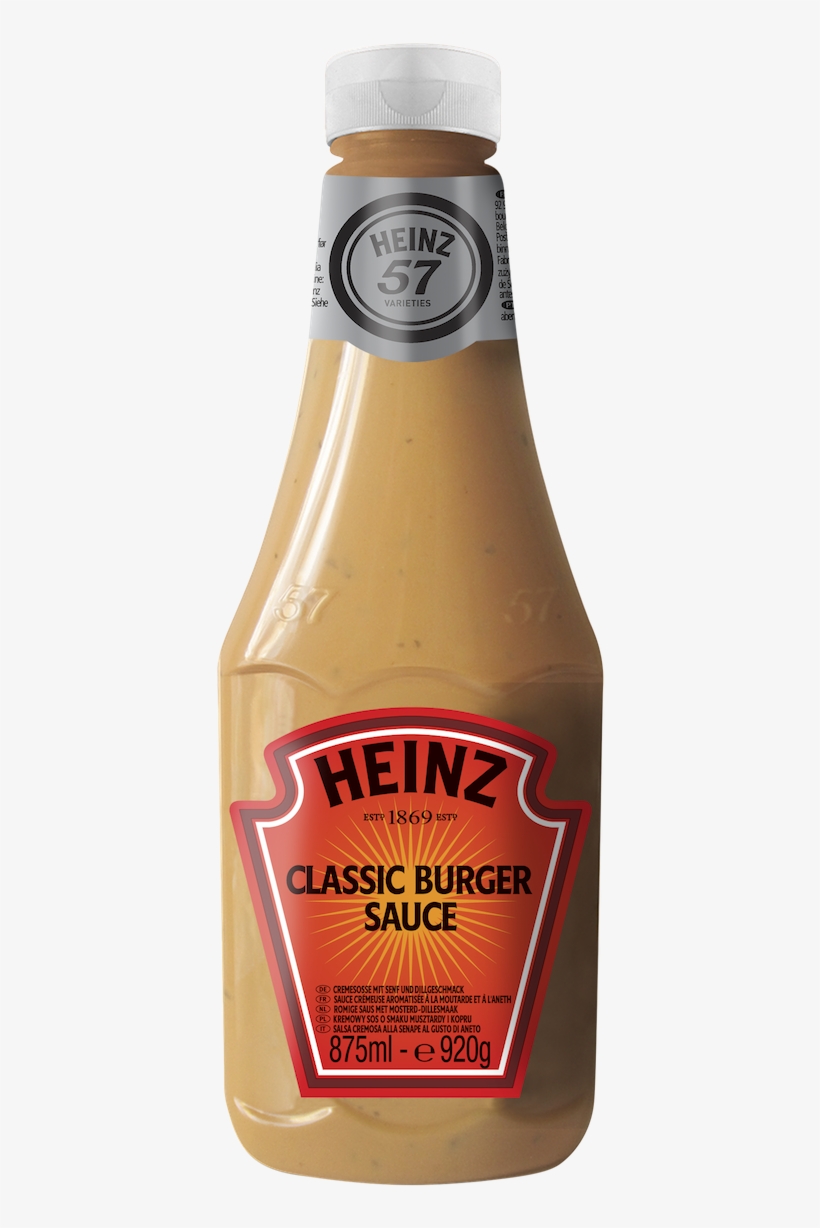 Heinz Classic Burger Sauce - Heinz Classic Burger Sauce 875ml, transparent png download