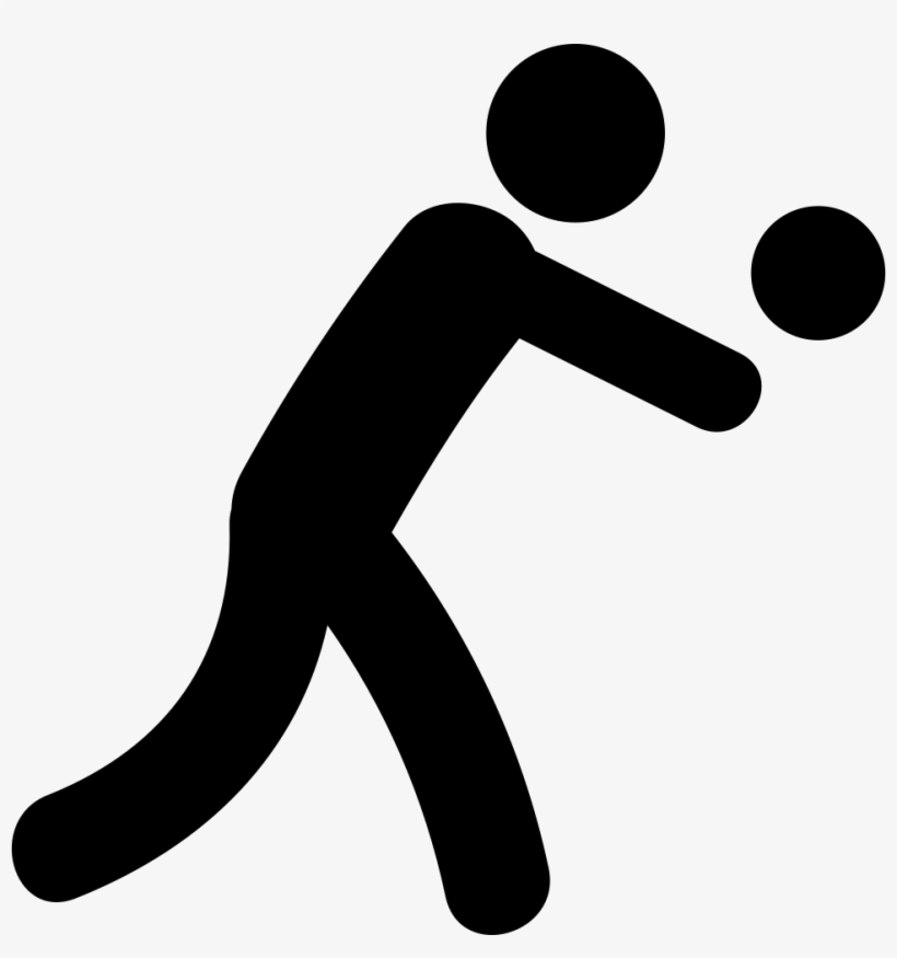 Person Playing Volleyball Comments - Icono Persona Jugando Png, transparent png download