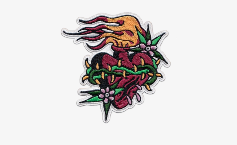 'lindauer Sacred Heart' Patch ' - Heart, transparent png download