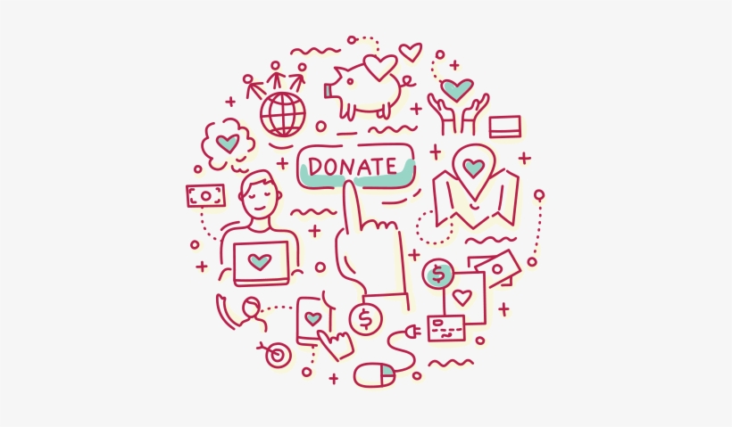Donation, transparent png download