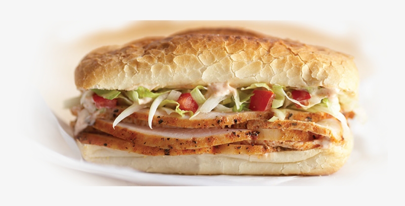 Foster Farms Turkey Sandwich - Turkey Po Boy Sandwich, transparent png download