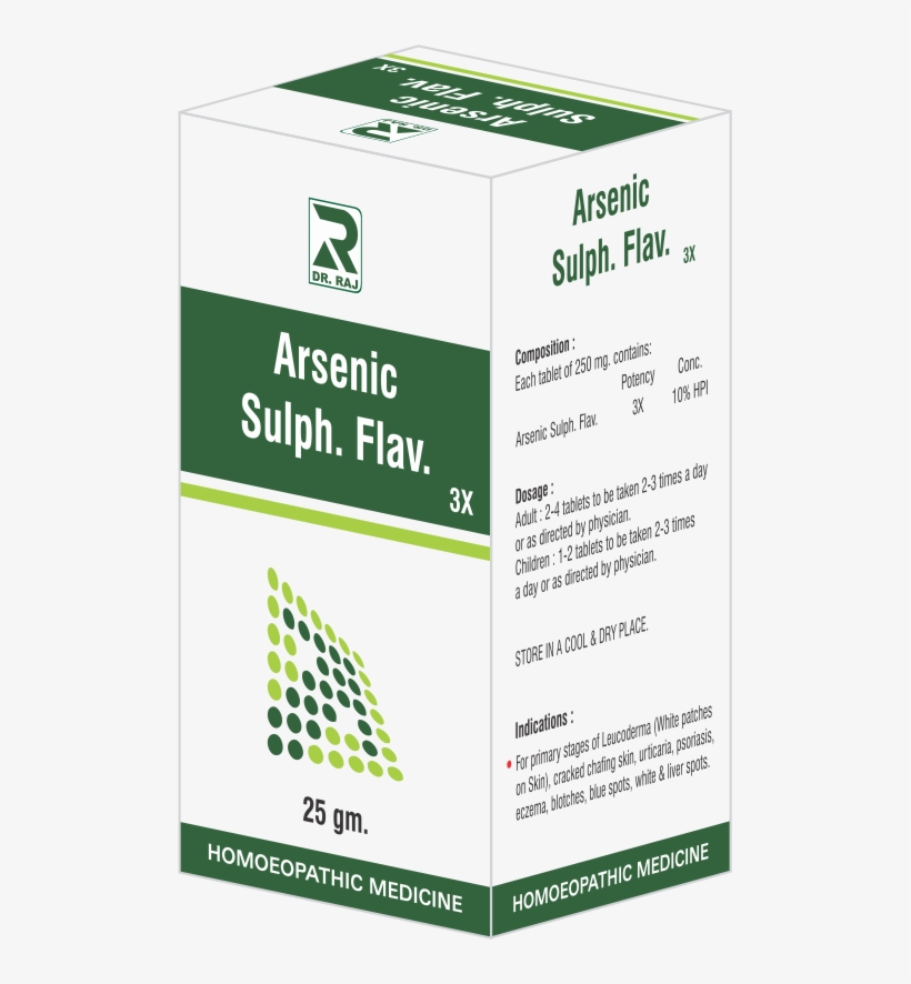 Arsenic Suplh - Flav - 3x - Box, transparent png download