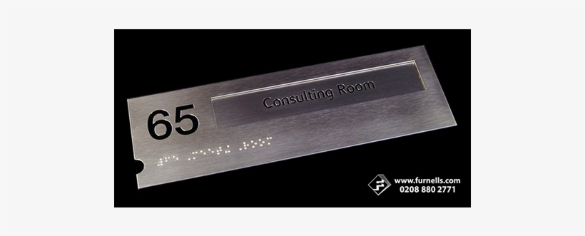 Stainless Steel With Braille - Steel, transparent png download