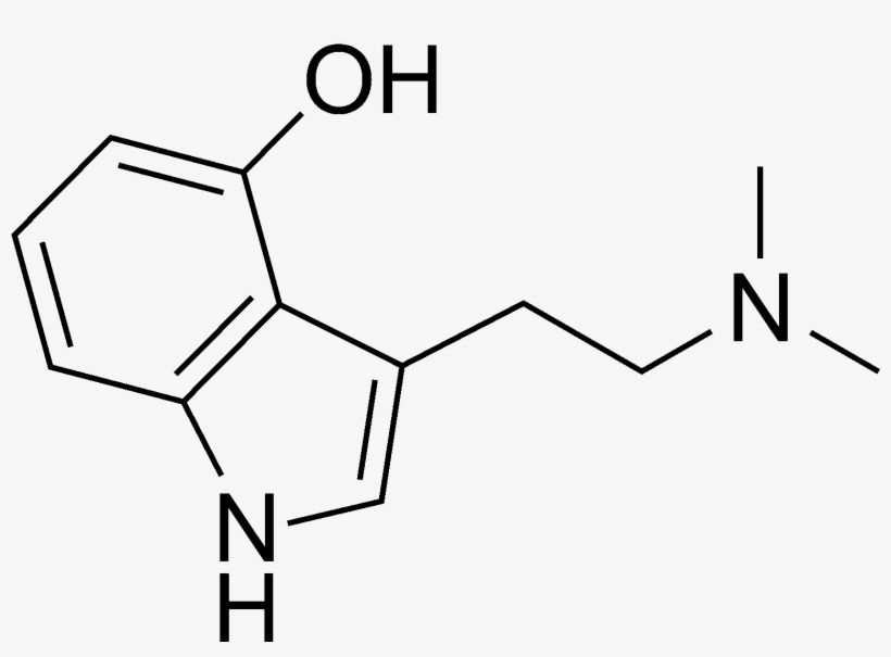 Http - //upload - Wikimedia - Org/wikipedi Structure - Psilocin Structure, transparent png download
