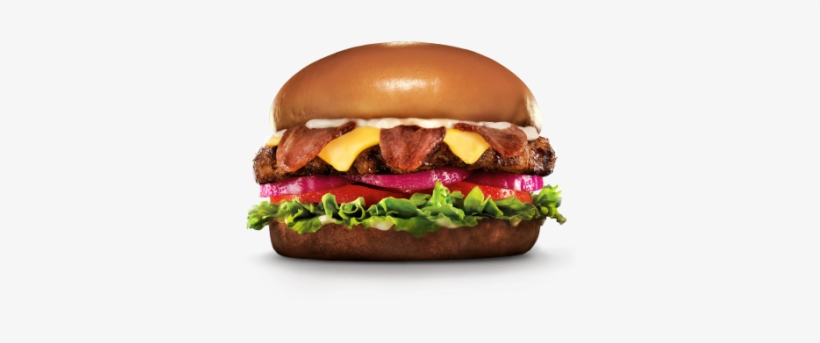 Turkey Bacon Angus Thickburger - Bacon, transparent png download