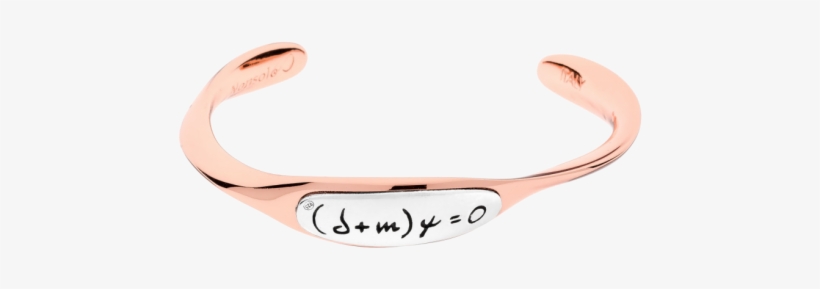 Dirac Bangle In Bronze W/ 925 S - Metal, transparent png download