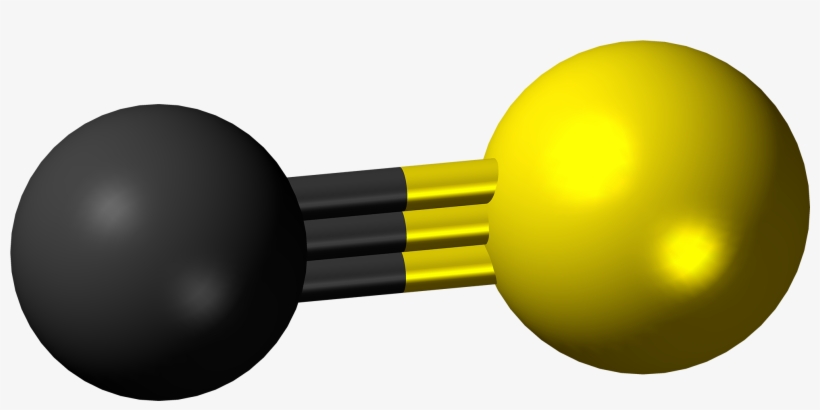 Carbon Monosulfide Molecule Ball - Carbon Monosulfide, transparent png download
