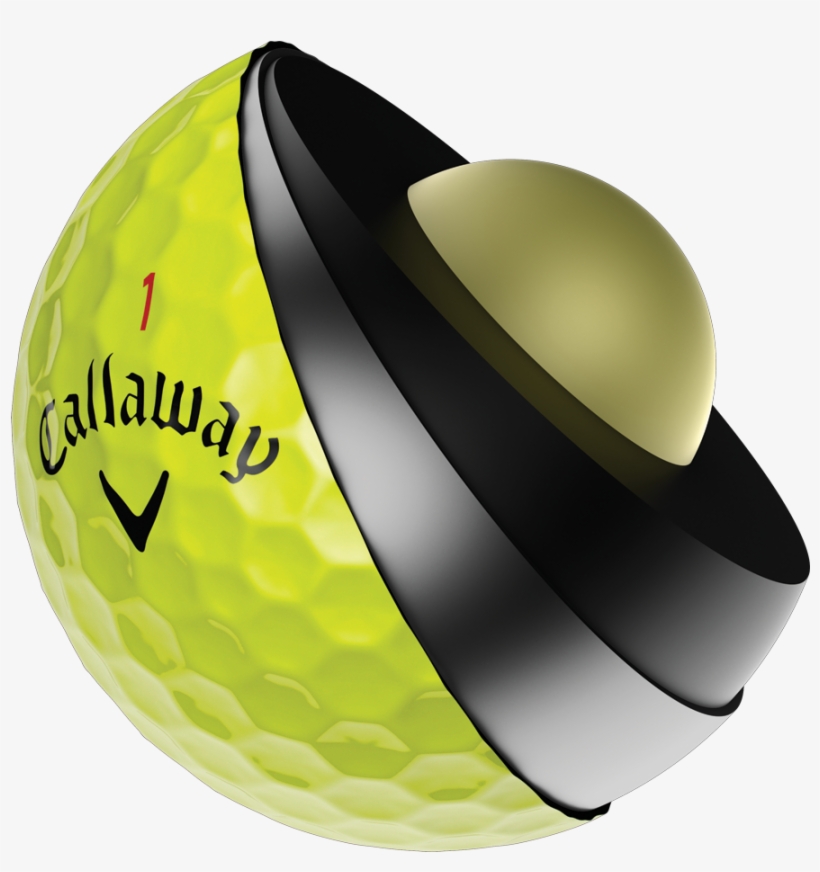 Chrome Soft X Yellow Golf Balls - Chrome Soft X, transparent png download