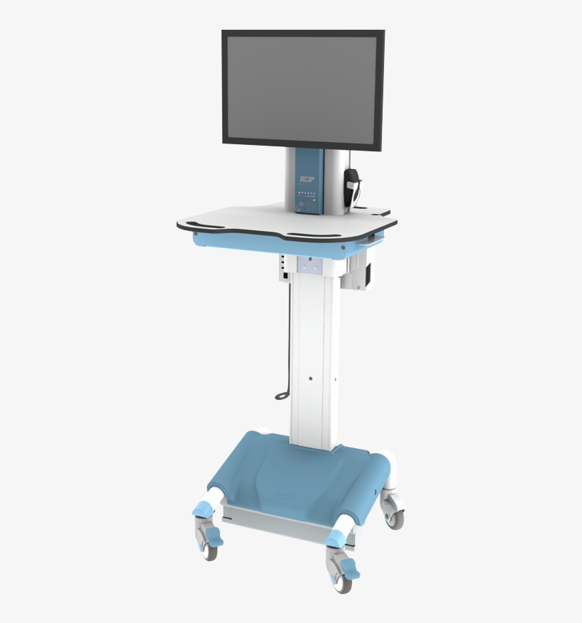 Sensa-life Computer On Wheels - Computer On Wheels Hospital PNG Image ...