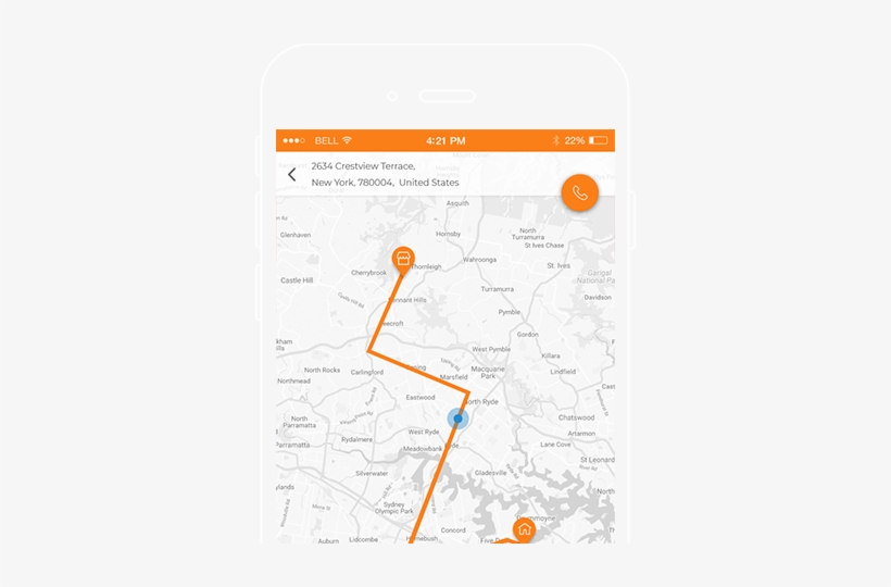 Food Ordering System - Food Delivery Boy App, transparent png download