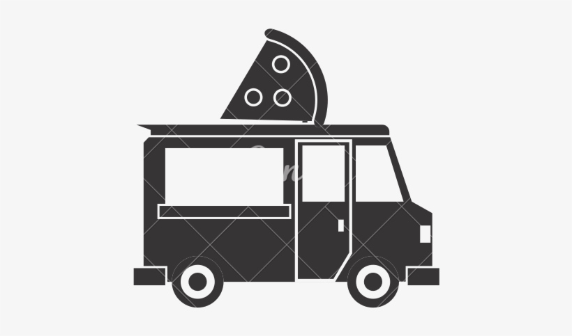 Delivery Clipart Food Truck Vector Graphics Png Image