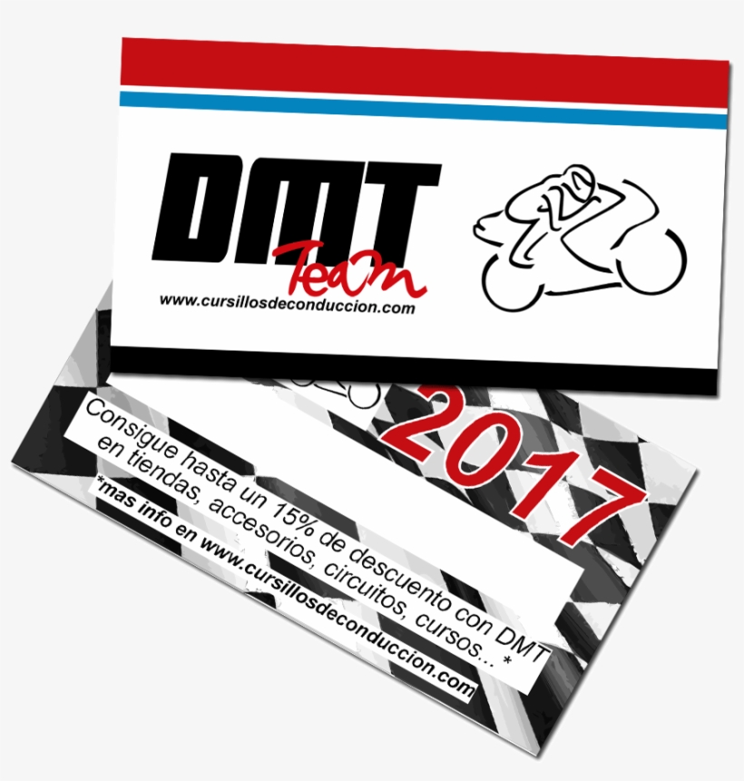 La Tarjeta De Descuento Dmt Team Es Una Tarjeta De - Graphic Design, transparent png download