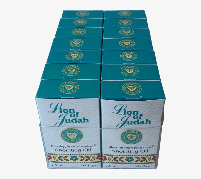 Case Of Lion Of Judah Anointing Oil By Ein Gedi - Lion Of Judah Anointing Oil, transparent png download