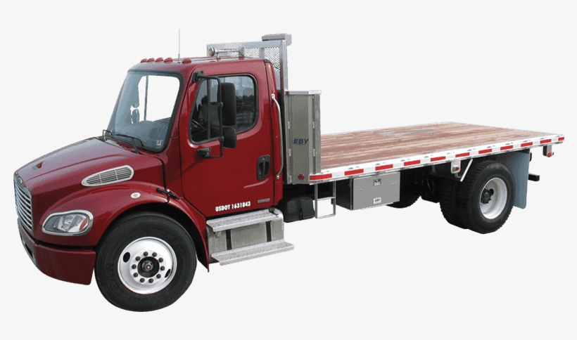 Flatbed - Flatbed Truck, transparent png download