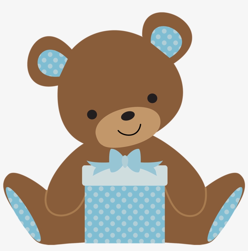 Ursinho Marrom - Girl Teddy Bear Clip Art, transparent png download
