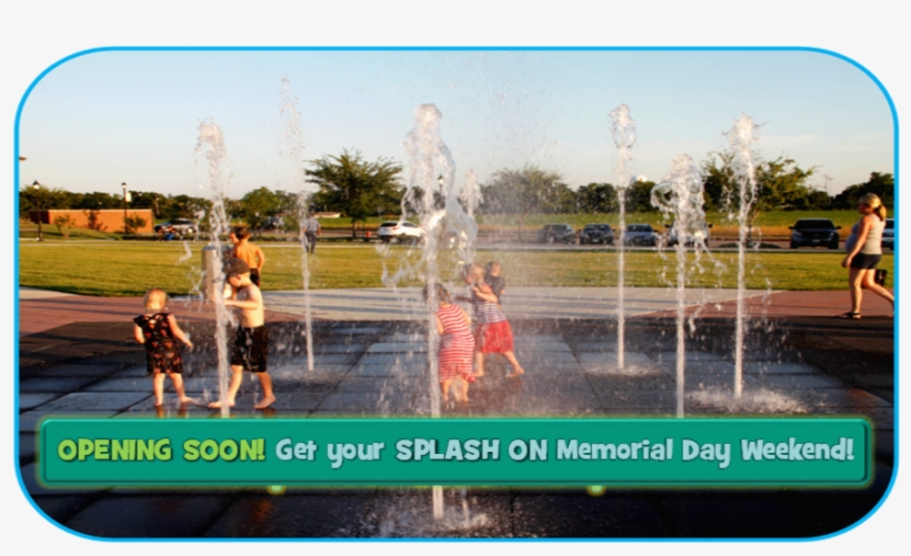 The Water Feature Will Remain On All Summer Long And - Fountain, transparent png download