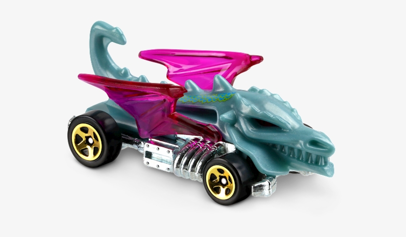 Dragon Blaster® - Voiture Hot Wheels Dragon, transparent png download