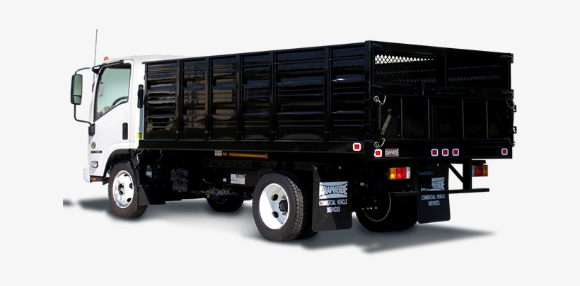 Flatbed/platform Truck Bodies - Solid Stake Side Flatbed, transparent png download