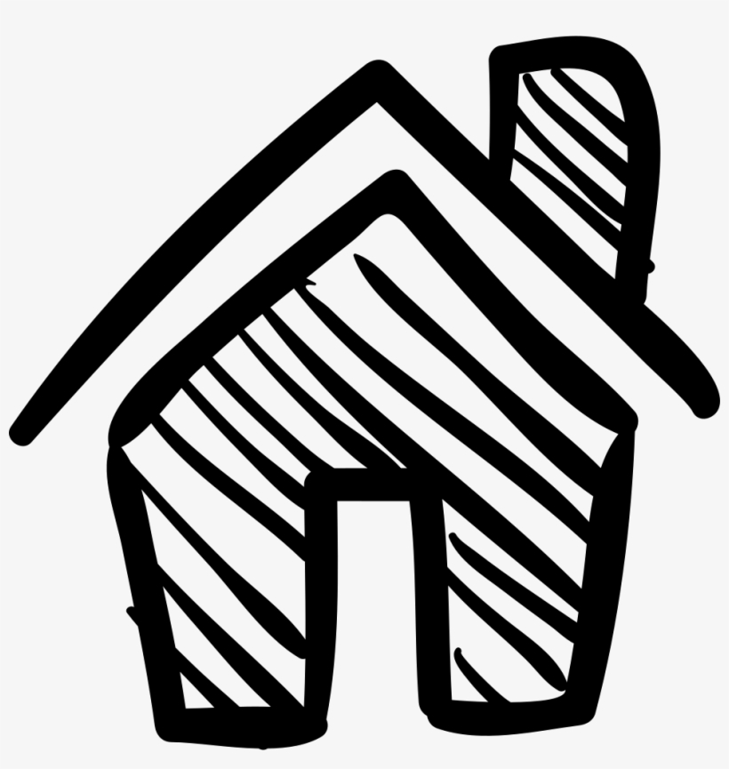 Home Sketch Comments - House Sketch Icon Png, transparent png download