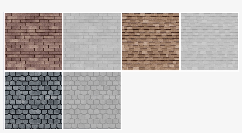 Tileable Texture Shingle Roofing - Roof, transparent png download