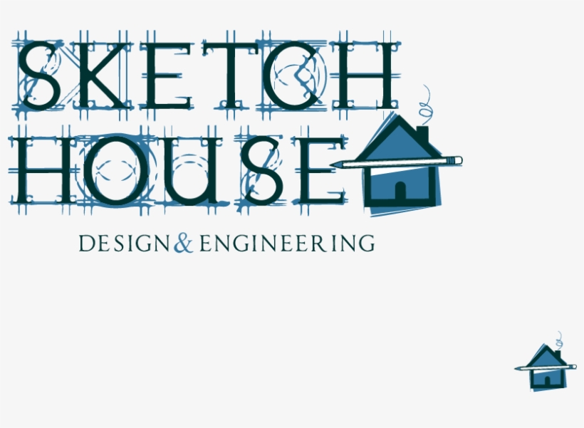 Bold, Serious, Architecture Logo Design For Sketch - Sketch House Logo, transparent png download