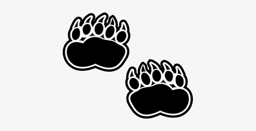 American Black Bear Polar Bear Paw Footprint - Twisted Envy Someone's Been Drinking My Coffee Novelty, transparent png download