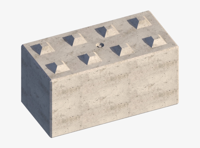 Legato Interlocking Concrete Block Lg8 - Concrete Masonry Unit, transparent png download