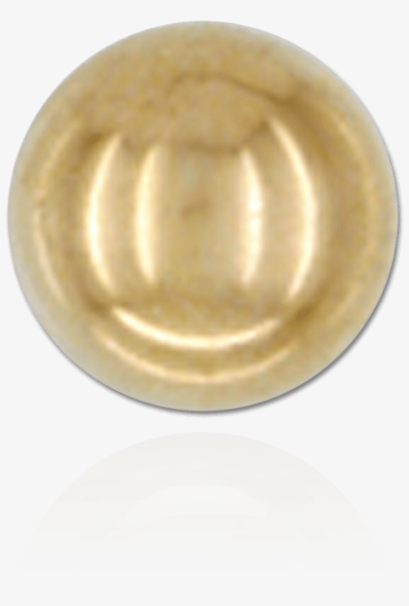 Plain No Hole Round Bead - Gold-filled Jewelry, transparent png download