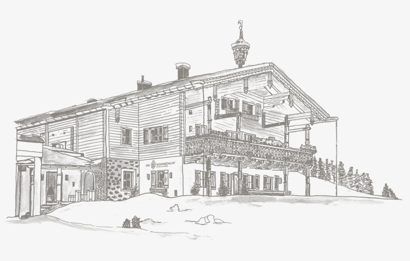 Schmiedalm Luxury Chalet In Austria - Jackson Hole Architecture Ranch, transparent png download
