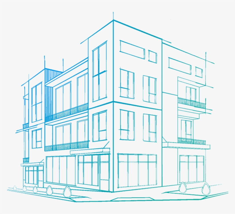 Enjoy Newly Refurbished, Luxury Self Catering Accommodation - Projects Apartments Sketch, transparent png download