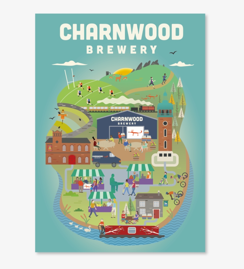 Charnwood Brewery Poster - Charnwood Brewery, transparent png download